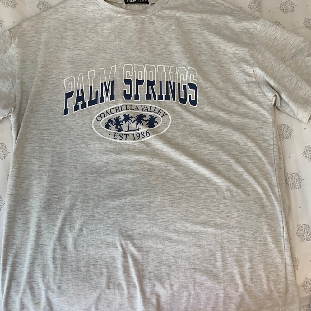 This is an oversized tee that has never been worn